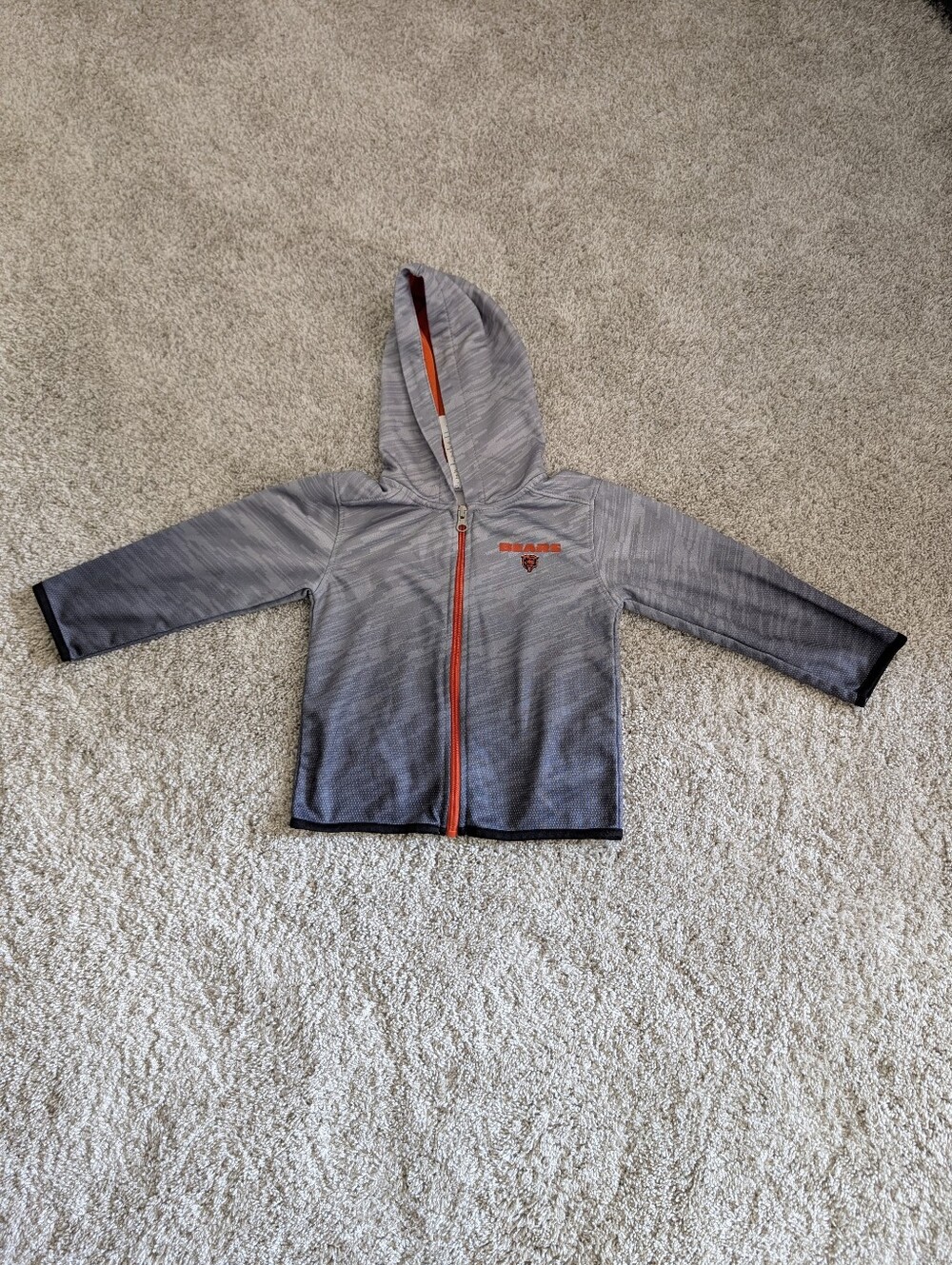 NFL Chicago Bears Kids Zip Hoodie - 3T